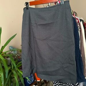 Gray professional skirt